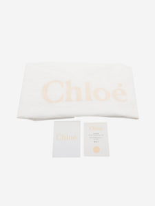 Chloe Neutral large Woody tote bag