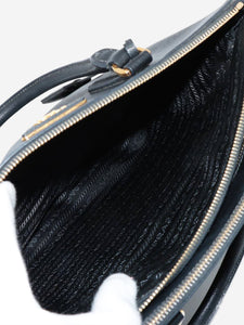 Prada Black Galleria Saffiano leather 2way bag