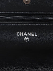 Chanel Black 2010 lambskin Wallet on Chain