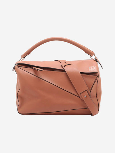 Tan large Puzzle 2way bag Shoulder bags Loewe 