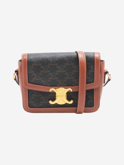 Brown Classique Triomphe bag Shoulder bags Celine 