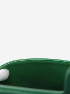 Chanel Green 2015 large caviar-quilted Classic Double Flap bag