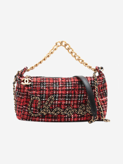Red 2020 check tweed chain shoulder bag Shoulder bags Chanel 