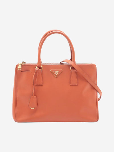 Orange Saffiano Galleria 2way bag Shoulder bags Prada 
