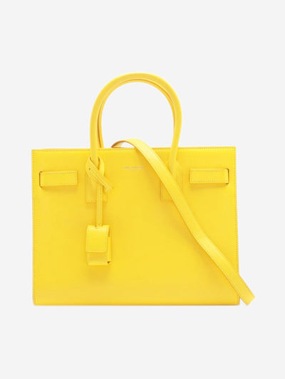 Yellow Paris Baby Sac De Jour leather 2way bag Shoulder bags Saint Laurent 