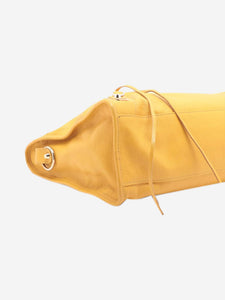 Balenciaga Yellow Metallic Edge City 2way bag
