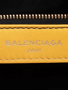Balenciaga Yellow Metallic Edge City 2way bag