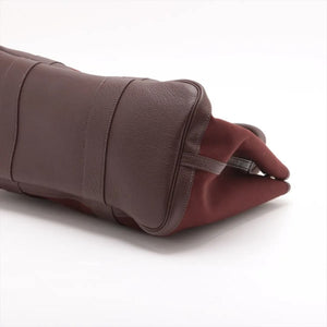 Hermes Oxblood 2005 Garden Party PM bag