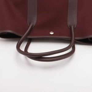 Hermes Oxblood 2005 Garden Party PM bag
