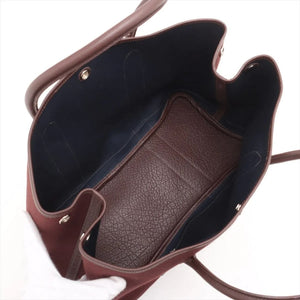 Hermes Oxblood 2005 Garden Party PM bag