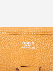 Hermes Moutarde 2012 Evelyne PM Taurillon Clemence bag