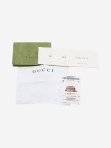 Gucci Brown GG Supreme small messenger bag