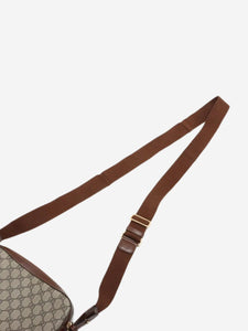 Gucci Brown GG Supreme small messenger bag