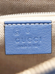 Gucci Blue micro Guccissima leather 2way bag
