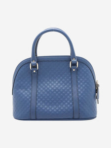 Gucci Blue micro Guccissima leather 2way bag