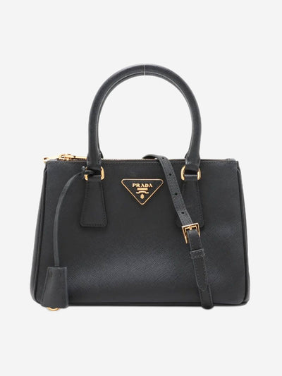 Black mini Saffiano Galleria 2way bag Cross-body bags Prada 