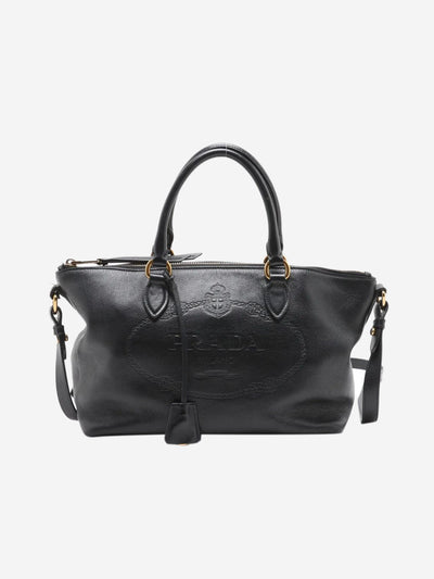 Black leather 2way bag Shoulder bags Prada 
