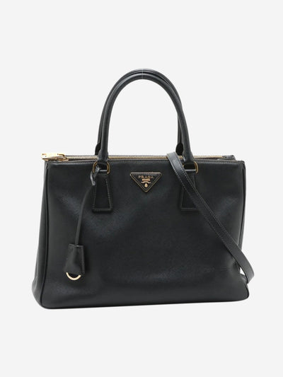 Black Saffiano Galleria 2way bag Shoulder bags Prada 