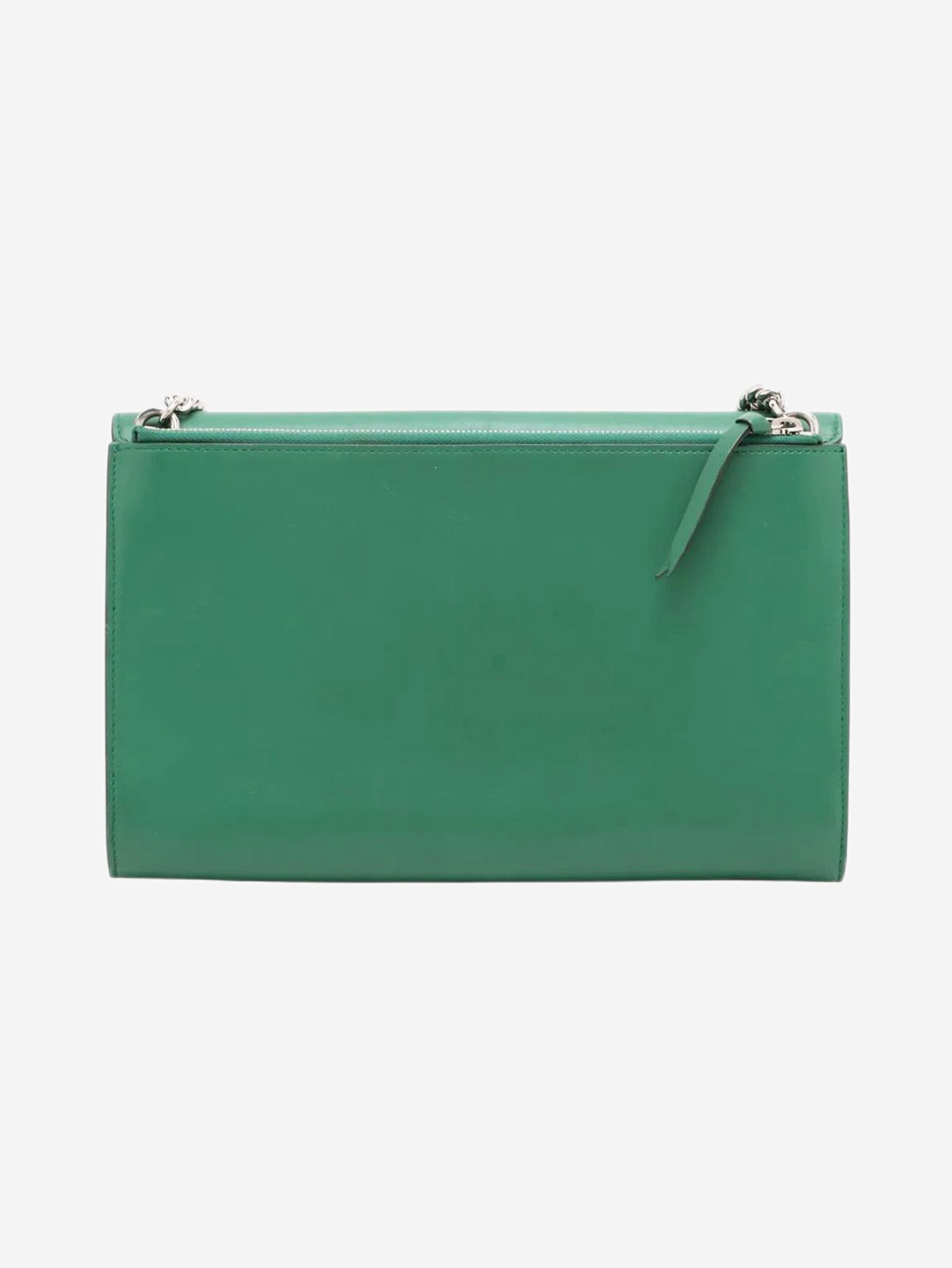 Green Interlocking G leather chain shoulder bag Shoulder bags Gucci 