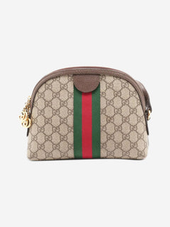 Brown GG Supreme Ophidia shoulder bag Shoulder bags Gucci 