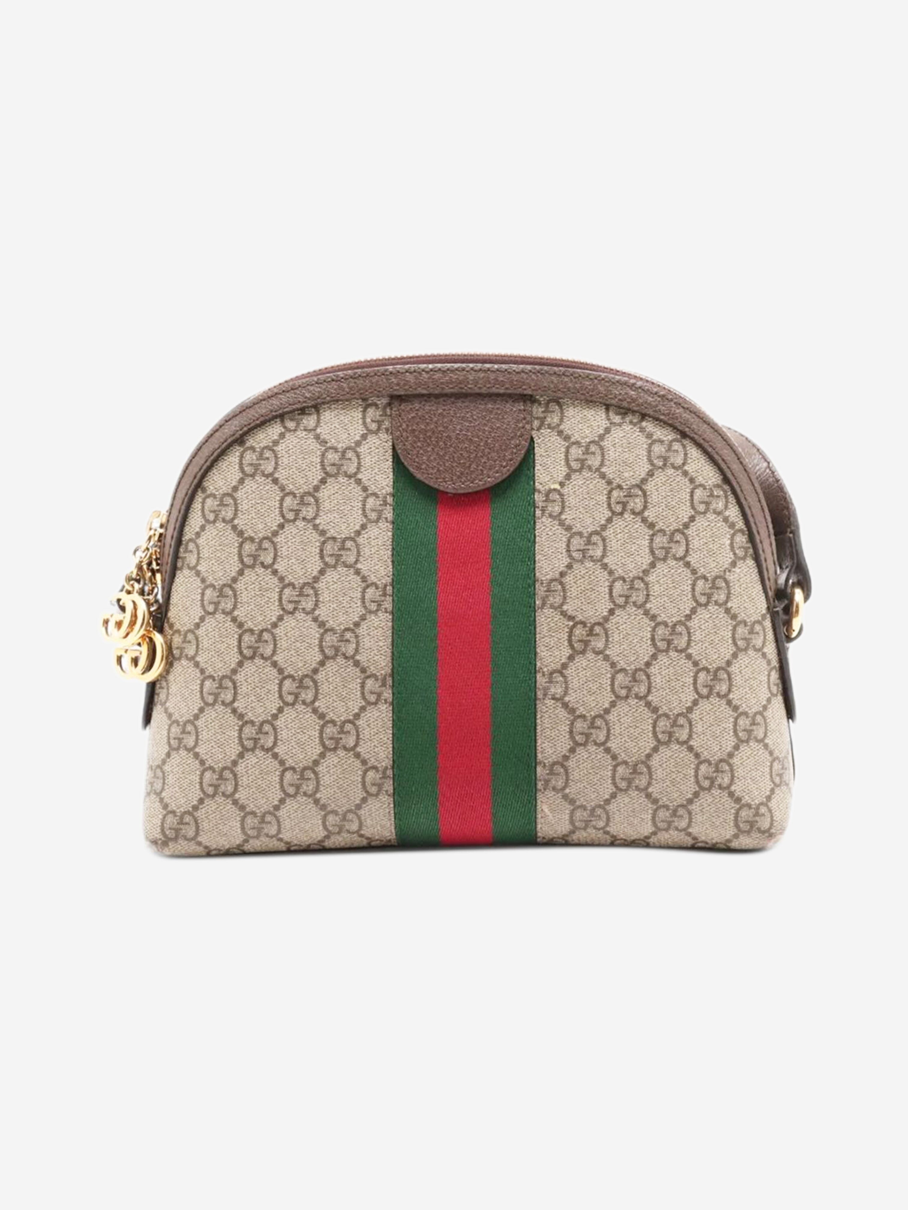 Brown GG Supreme Ophidia shoulder bag Shoulder bags Gucci 