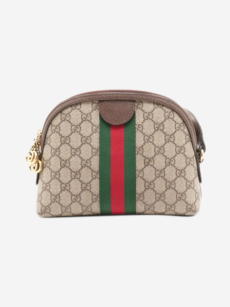 Brown GG Supreme Ophidia shoulder bag alternate image