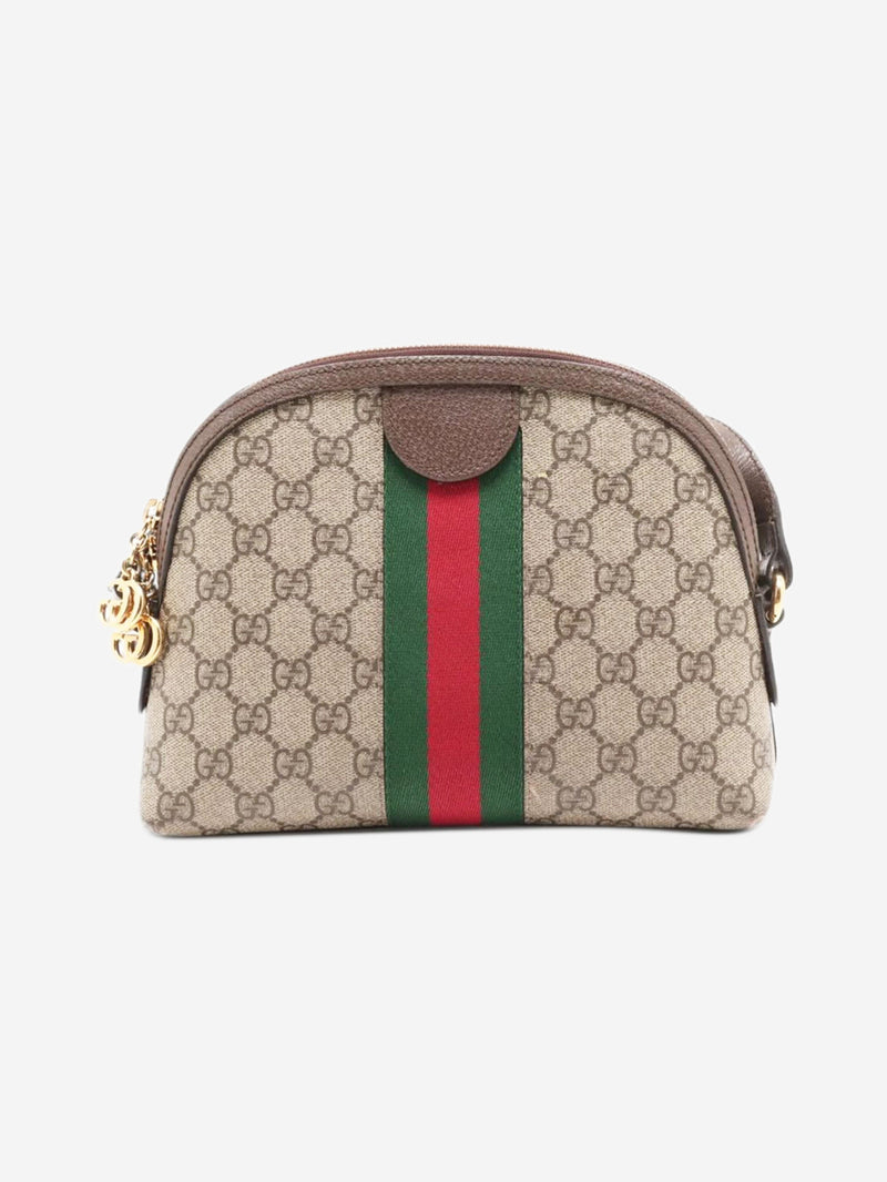 Brown GG Supreme Ophidia shoulder bag Shoulder bags Gucci 