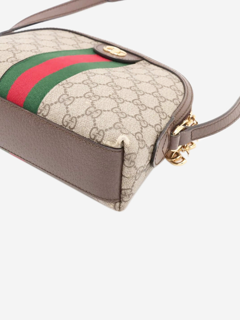 Brown GG Supreme Ophidia shoulder bag Shoulder bags Gucci 