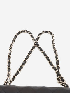 Black vintage 1996 mini lambskin Classic Single Flap bag Shoulder bags Chanel 