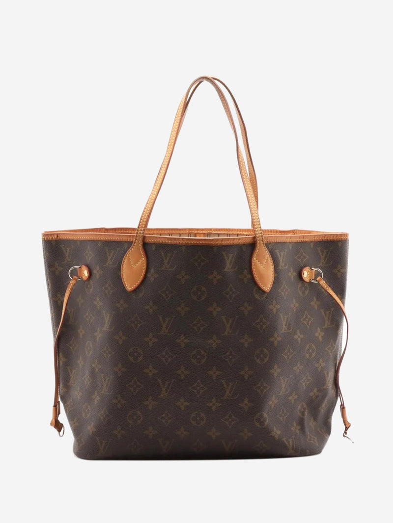 Brown 2009 Monogram Neverfull MM tote Tote Bags Louis Vuitton 