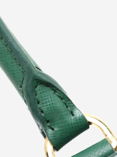 Green Saffiano Lux Galleria 2way bag Shoulder bags Prada 