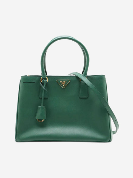 Green Saffiano Lux Galleria 2way bag product image