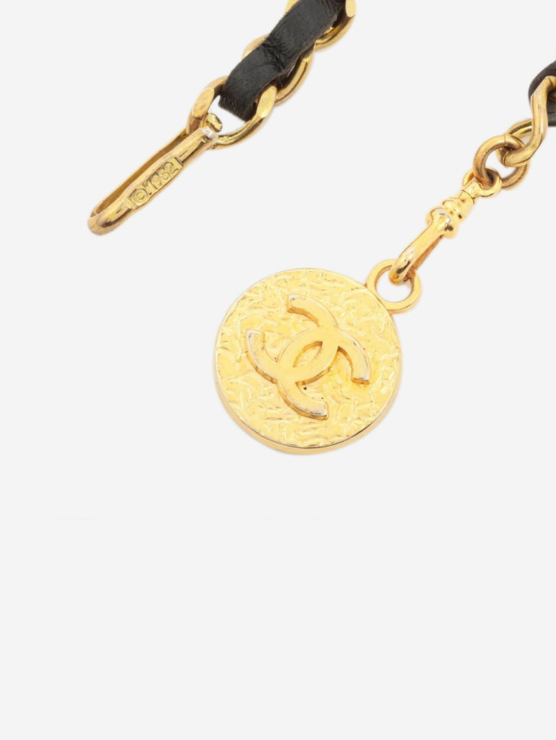 Gold Coco Mark 1982 chain belt Belts Chanel 