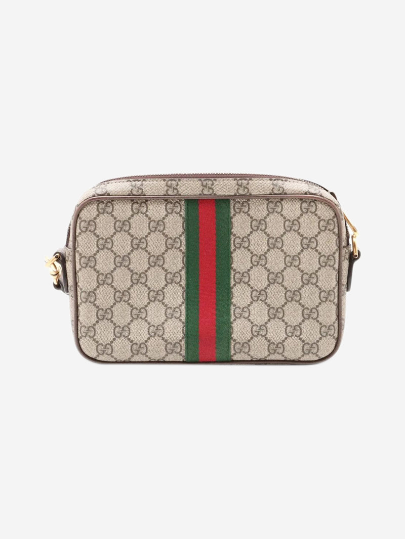 Brown GG Supreme Ophidia shoulder bag Shoulder bags Gucci 