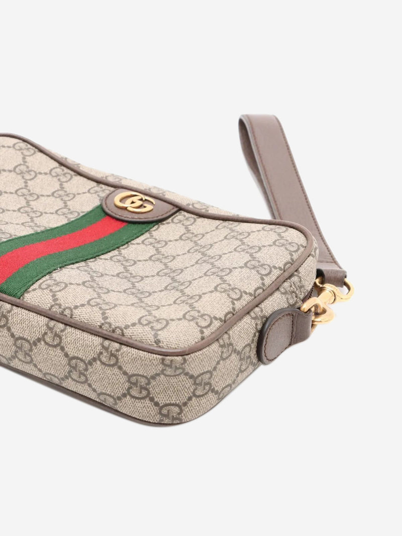 Brown GG Supreme Ophidia shoulder bag Shoulder bags Gucci 