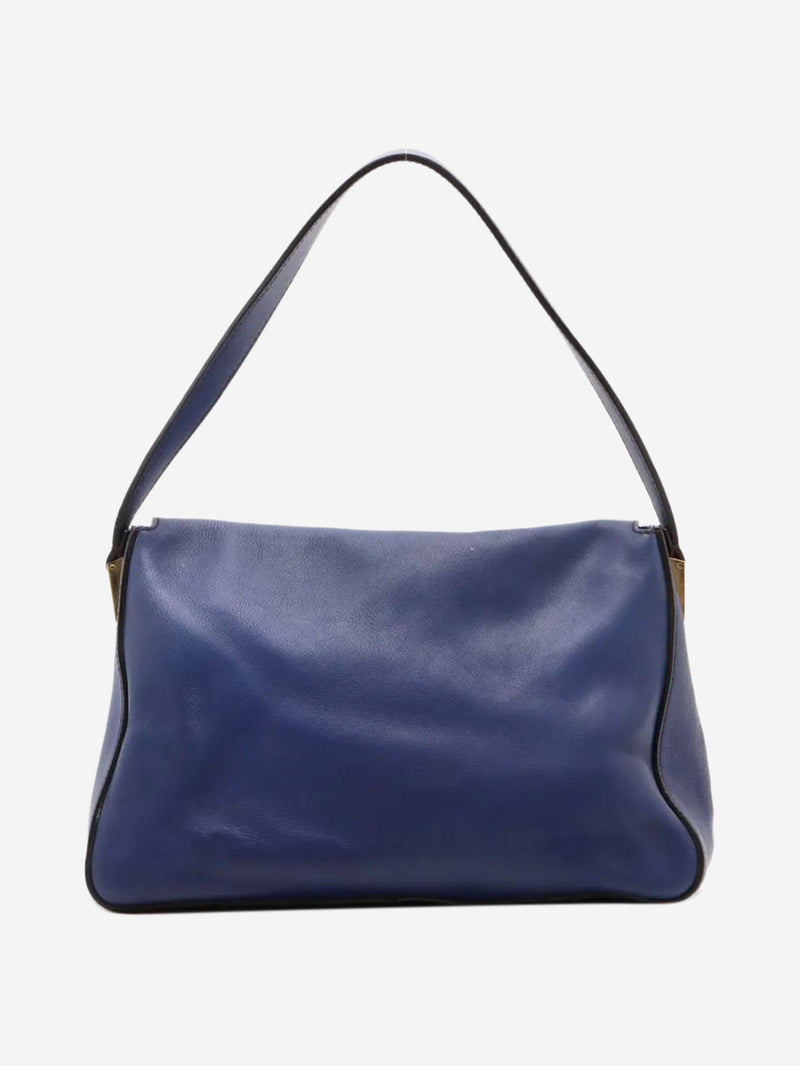 Blue Big Mama leather shoulder bag Shoulder bags Fendi 