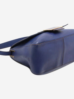 Blue Big Mama leather shoulder bag Shoulder bags Fendi 