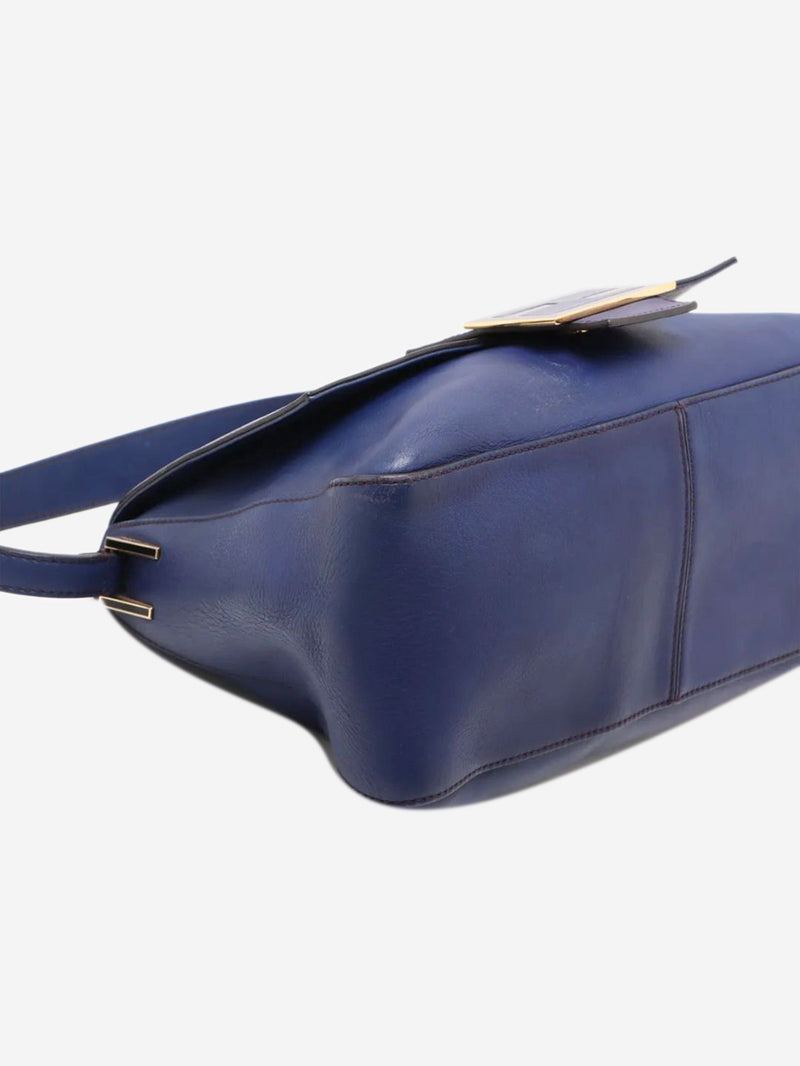 Blue Big Mama leather shoulder bag Shoulder bags Fendi 