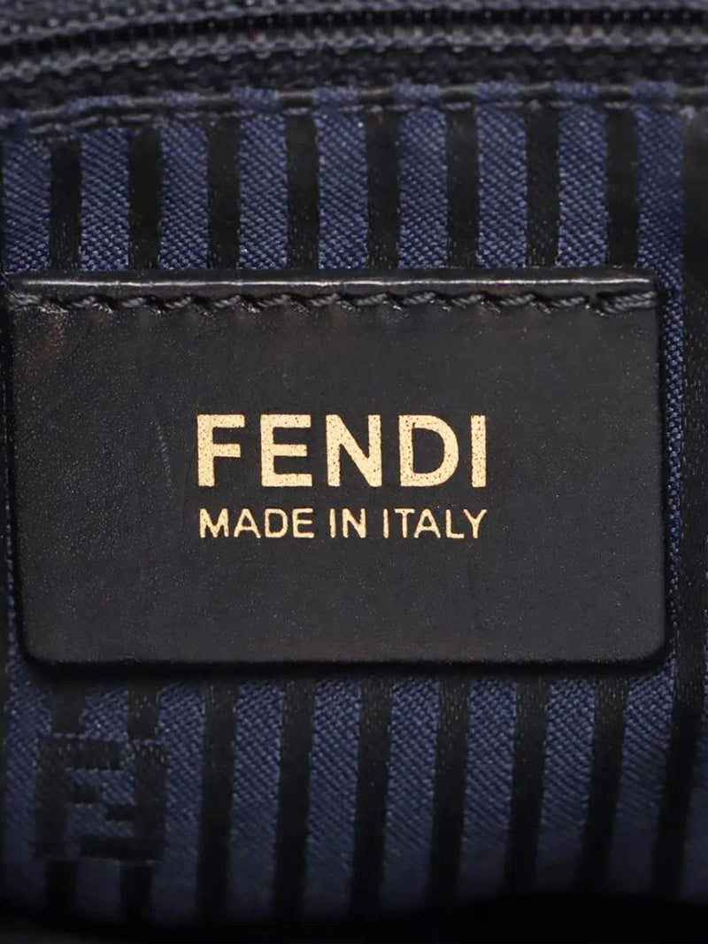Blue Big Mama leather shoulder bag Shoulder bags Fendi 
