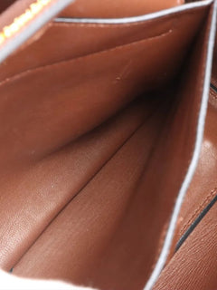 Brown Saffiano Cuir leather tote bag