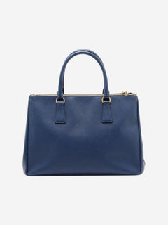 Blue Saffiano Lux leather 2way bag