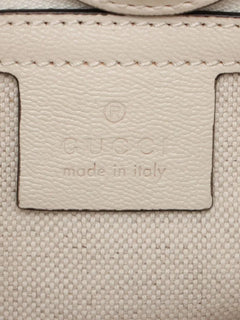 Brown GG canvas Horsebit 1955 2way bag