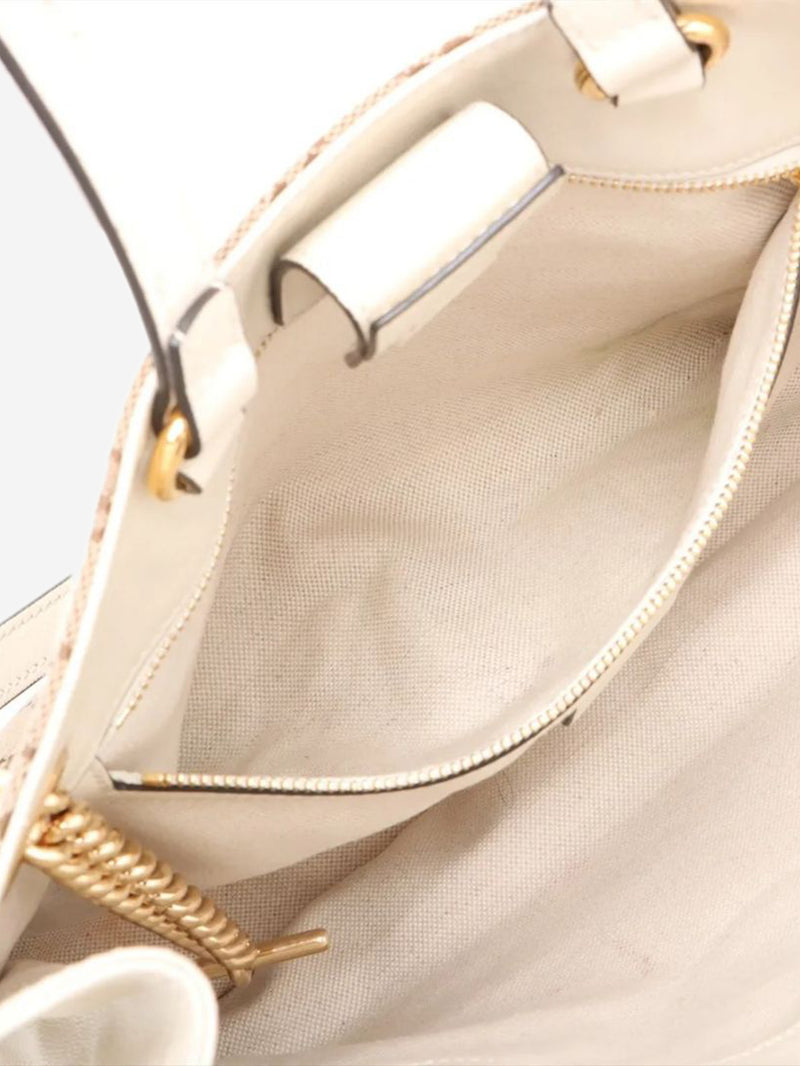 Brown GG canvas Horsebit 1955 2way bag