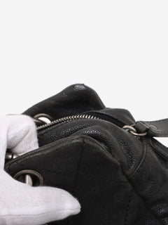 Black vintage 2005 Wild Stitch caviar chain shoulder bag Shoulder bags Chanel 