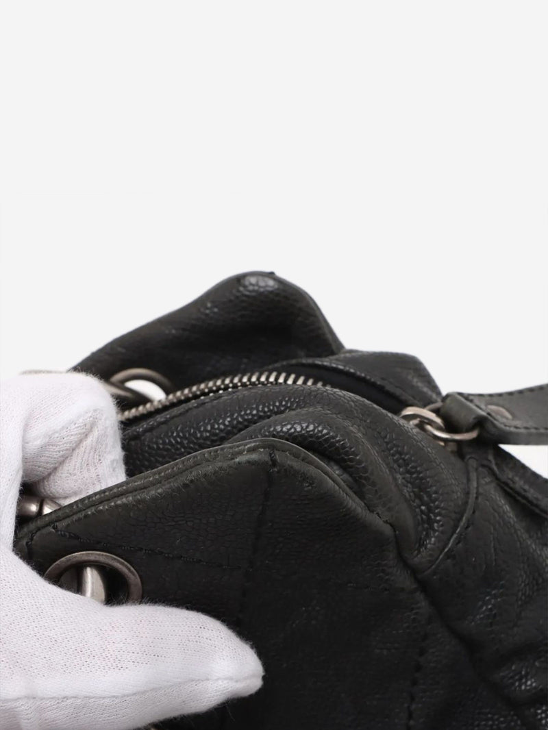 Black vintage 2005 Wild Stitch caviar chain shoulder bag Shoulder bags Chanel 
