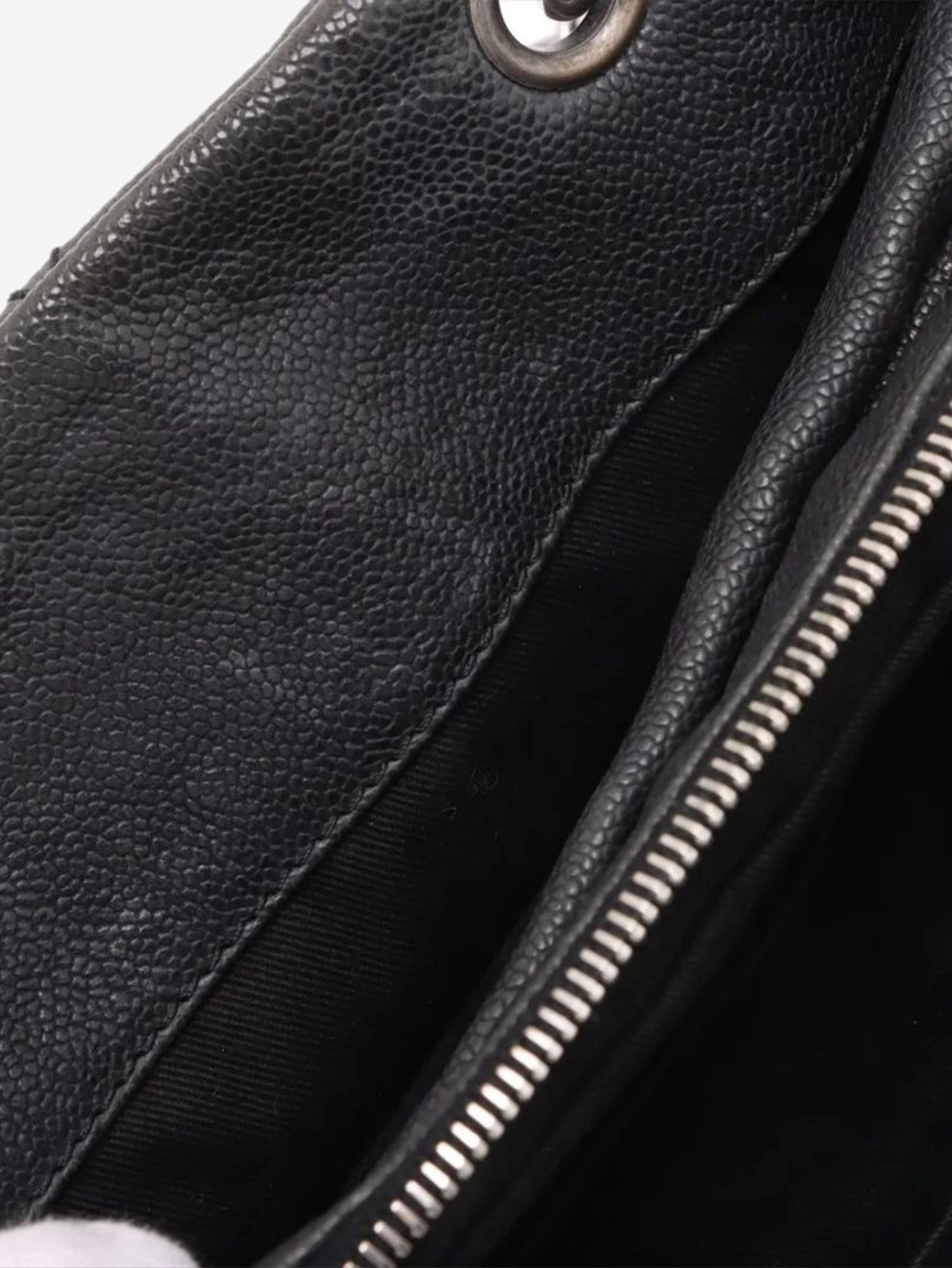 Black vintage 2005 Wild Stitch caviar chain shoulder bag Shoulder bags Chanel 