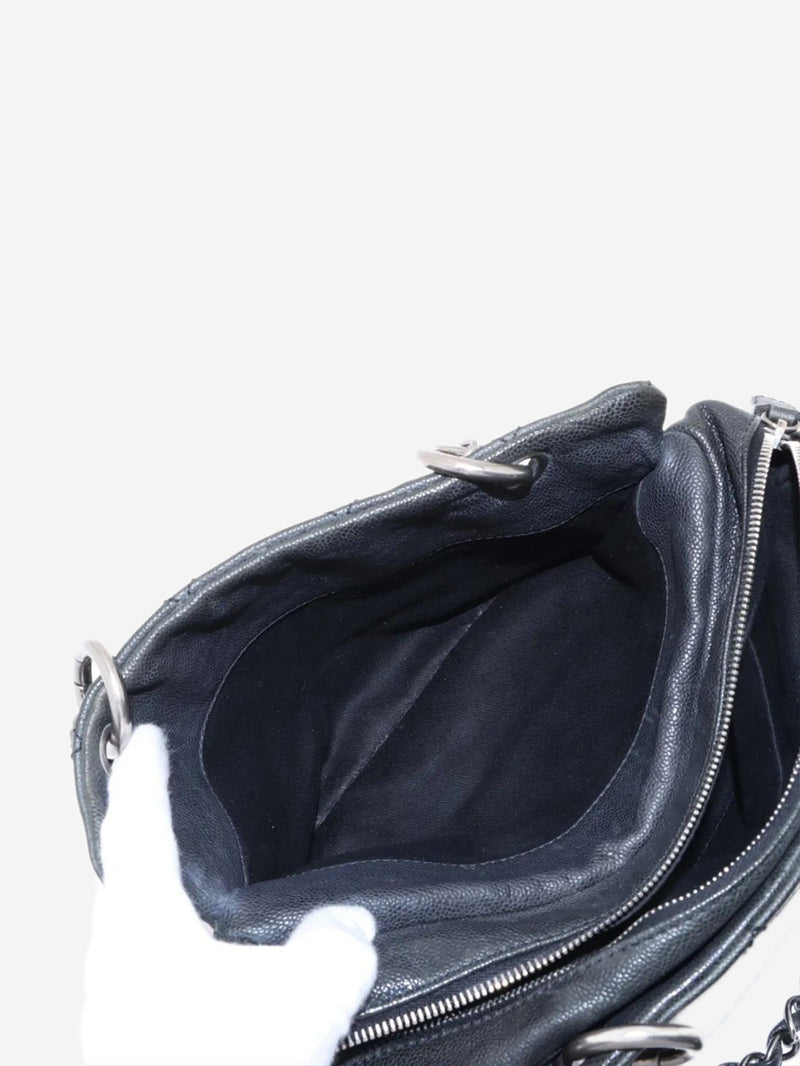 Black vintage 2005 Wild Stitch caviar chain shoulder bag Shoulder bags Chanel 