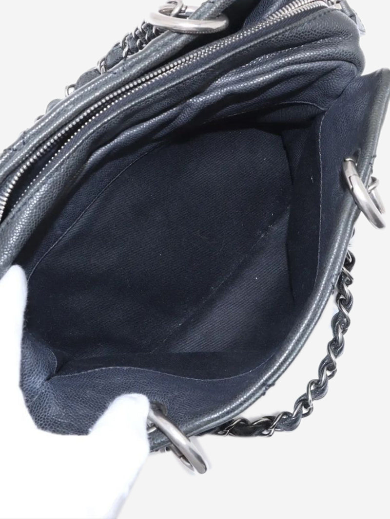 Black vintage 2005 Wild Stitch caviar chain shoulder bag Shoulder bags Chanel 