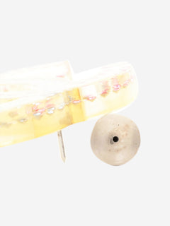Multicolour Coco Mark 18S Brooch