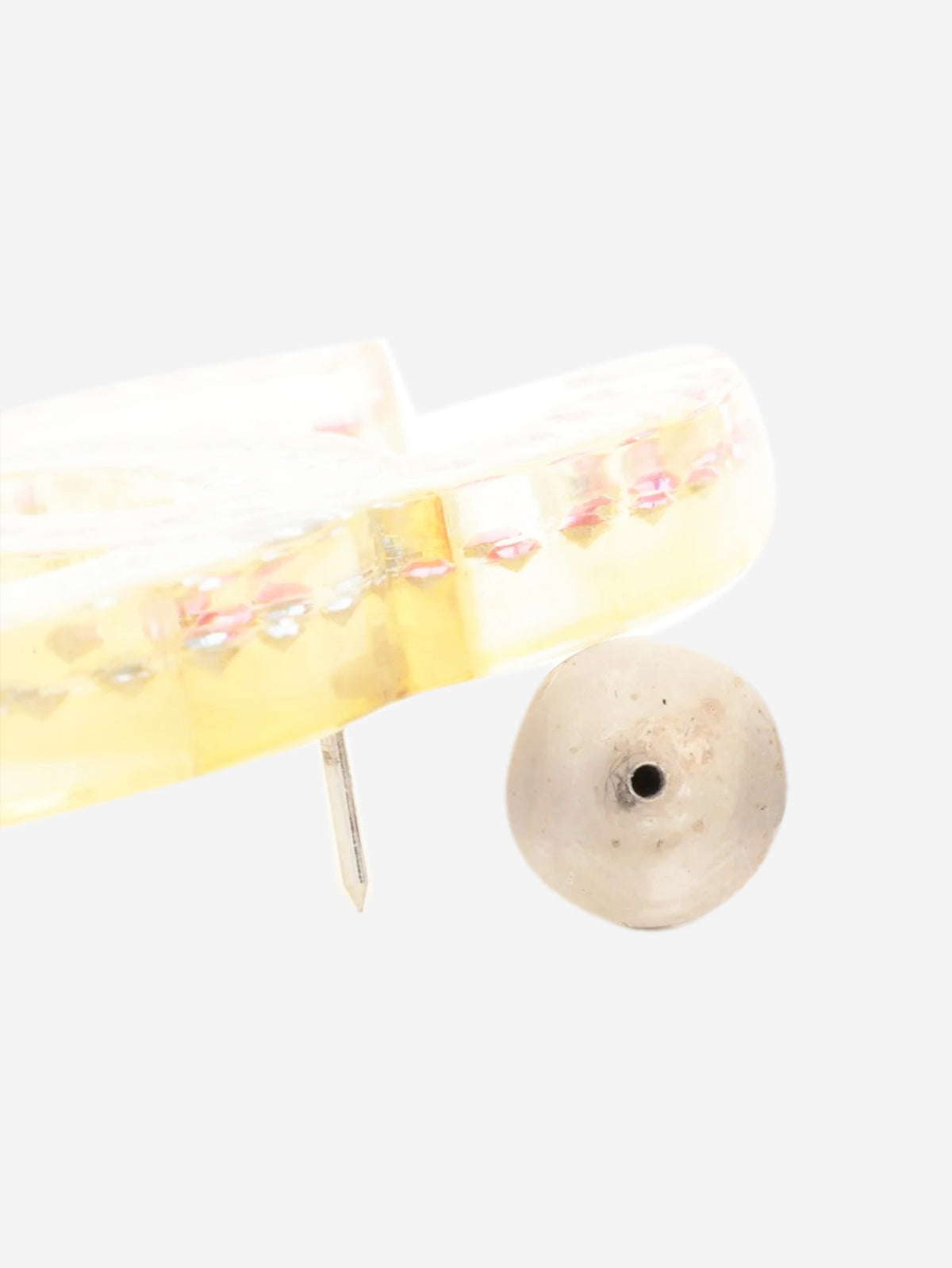 Multicolour Coco Mark 18S Brooch